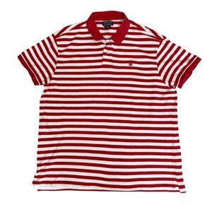Polo Jeans company vintage men’s 100% cotton striped polo shirt size XL